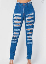 Hot Girl Blue Jeans
